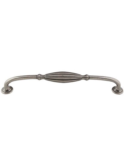 Tuscany Cabinet Pull - 8 13/16 inch Center-to-Center in Antique Pewter.